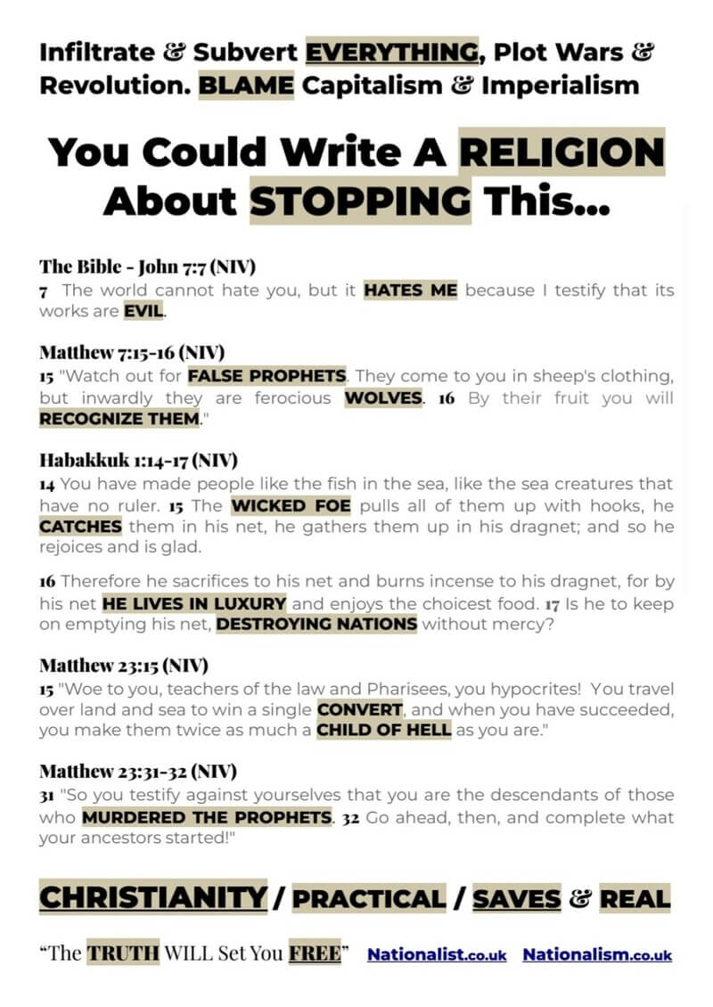 REFRESH PAGE ITEM UNLOADED— !!!CONTENT... Propaganda Of Atheism— There's A Religion About Stopping This - 'Beware False Prophets'